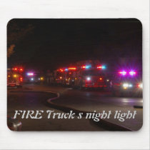 D20_6467_edited-1, FIRE Truck s night light mousepads by rward763 D20_6467_edited-1, FIRE Truck s night light mousepads