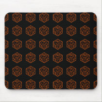 D20 Black & Orange, Tiled mousepads