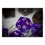 D20 - Blank Card