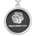 d20 Geek Pendant
