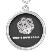 d20 Geek Pendant