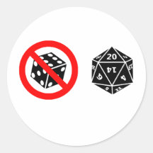 D20 STICKERS