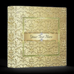 D2 Gold Damask Diamond  Binder Album binders