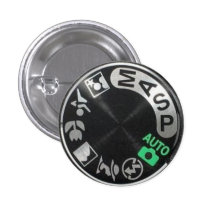 D90 Mode Dial Pinback Button