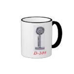 D-104  & callsign coffee cup mug