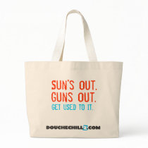 D-Bagz Beach Bag - Sun's out, Guns out.
