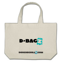 D-Bagz Douchechillz Canvas Tote - Blue