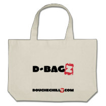 D-Bagz Douchechillz Canvas Tote - Red