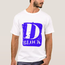 D-Block Blue t-shirts