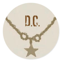 D.C. STICKER by reddaisydesigns D.C. STICKER