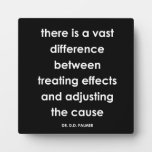 D.D. Palmer Chiropractic Quote Series Plaque