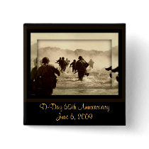 D-Day 65th Anniversary June 6, 2009 buttons
