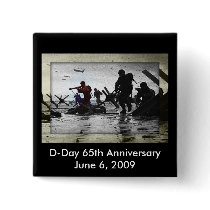 D-Day 65th Anniversary June 6, 2009 Pin