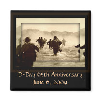 D-Day 65th Anniversary June 6, 2009 Fridge Magnet