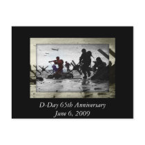D-Day 65th Anniversary June 6, 2009 Post Cards