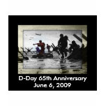 D-Day 65th Anniversary June 6, 2009 t-shirts