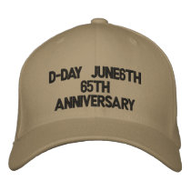 D-Day June6th65th Anniversary embroidered hats by dreemrider D-Day June6th65th Anniversary embroidered hats