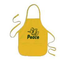 D - Dove, Olive Branch, Peace Aprons