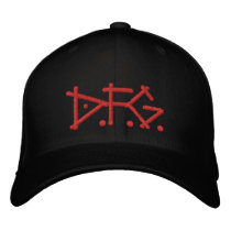 D.F.G. embroidered hats by JoeyJones6 D.F.G. embroidered hats
