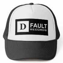 D-Fault Logo Trucker Hat by d_faultrecords D-Fault Logo Trucker Hat