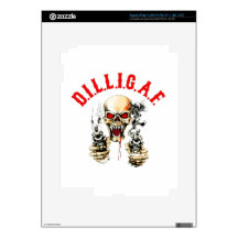D.I.L.L.I.G.A.F. iPad 3 SKIN