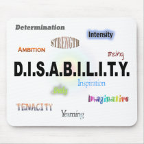 D.I.S.A.B.I.L.T.Y. mousepads