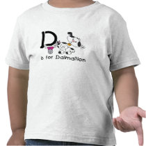 D is for Dalmation T-shirt