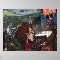 D is for deception poster