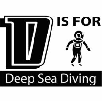 D Is For Deep Sea Diving photo sculptures by busybees D Is For Deep Sea Diving photo sculptures