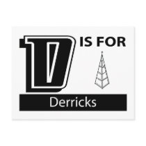 D Is For Derricks postcards by busybees D Is For Derricks postcards