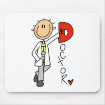 D is for Doctor Mousepad