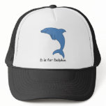 D is for Dolphin Mesh Hat