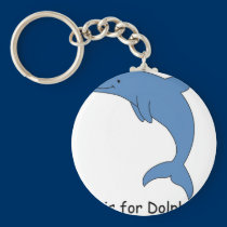 D is for Dolphin keychains