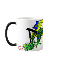 D is for Dragon mugs