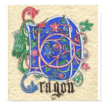 D is for Dragon! posters