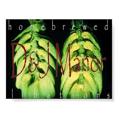 D&J Manor Homebrewed Libations Posters by hermann
