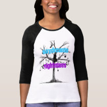 D&N 3/4 Sleeve Ladies T t-shirts by JFernandez90 D&N 3/4 Sleeve Ladies T t-shirts