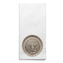 D.O.D Government Emblem Printed Napkins