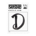 D postage