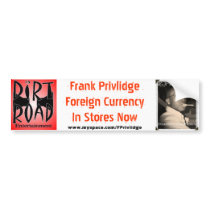 D.R. Logo Bumper Sticker bumper stickers by lucchinidon D.R. Logo Bumper Sticker bumper stickers