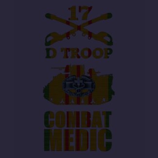 D Troop, 17th Cavalry M113 Combat Medic Shirt shirt