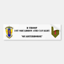 D-Troop bumper sticker