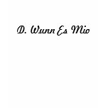 D. Wunn Is Mine (In Spanish) Ladies Spaghetti Top Tshirt