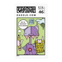 Da Holy Rollahz monsters postage stamps no.1 stamps