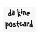 da kine Hawaiian postcard