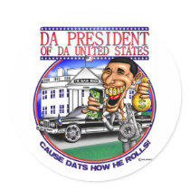 Da President ( Obama ) Sticker