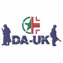 DA-UK Jacket "Headshot" Embroidered embroidered shirts