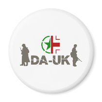 DA-UK Magnet "Sticky Bomb" Printed Logo