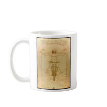 Da Vinci Dirt Bike Motocross Supercross Freestyle  Coffee Mugs