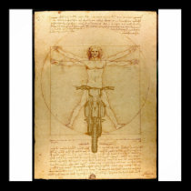 Da Vinci Dirt Bike Motocross Supercross Freestyle  posters